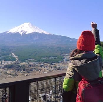 富士山真好玩。天才真