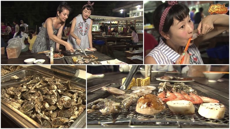 海邊BBQ吃海味吹海風  牡蠣、扇貝吃到飽！