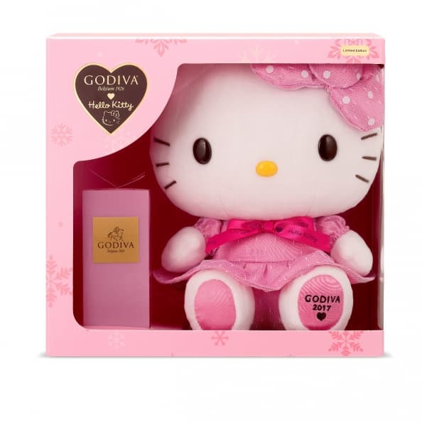 全球限量!Hello Kitty生日款玩偶、GODIVA巧克力,融化你的心 Hello Kitty 2017 限量版巧克力禮盒8顆裝NT$1950.jpg