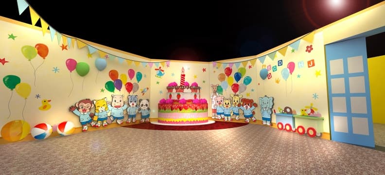 跟巧虎在巧巧幼兒園展區裡一起佈置熱鬧的生日派對做卡片吧！.jpg