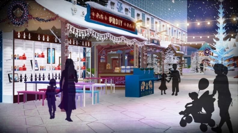 圖為小鎮市集，各式冰雪奇緣周邊商品，讓大小朋友完整收藏。(圖由台灣華特迪士尼提供).jpg