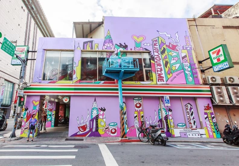拍美照不用遠行!蒐集7大知名紐約主題門市 紐約城市X CITY CAFE主題店,以紐約城市街景打造主題店外觀,時尚浪漫。.jpg