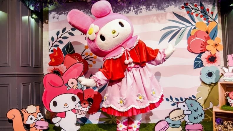 【新開店】期間限定!來美樂蒂花草餐廳當少女