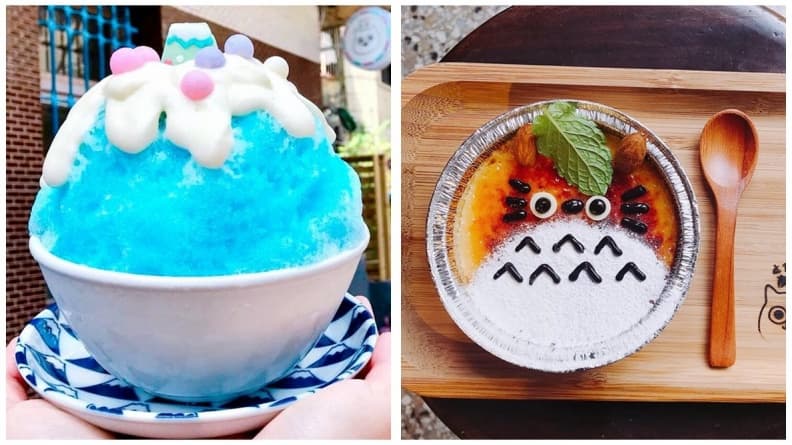 【新開店】來座「富士山冰」消暑吧!日式刨冰店還有超萌龍貓與柴柴甜點