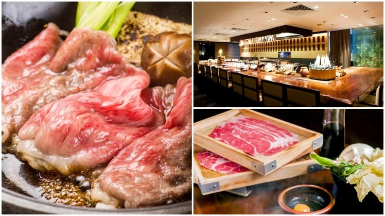 犒賞肉肉控!日本鹿兒島A5級和牛壽喜燒,加1元多一客!
