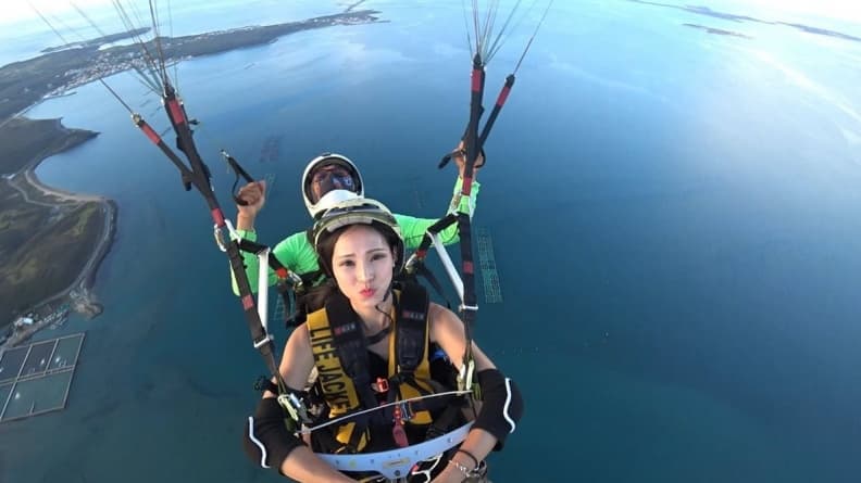 澎湖新玩法！古厝聚落玩「升空」  最美空中視角賞海景 