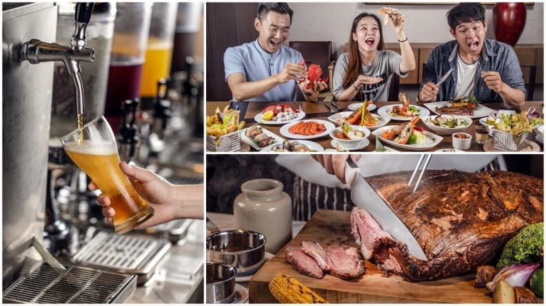吃到飽控揪團去！飯店Buffet龍蝦、和牛、啤酒無限供應，早鳥餐券800有找！