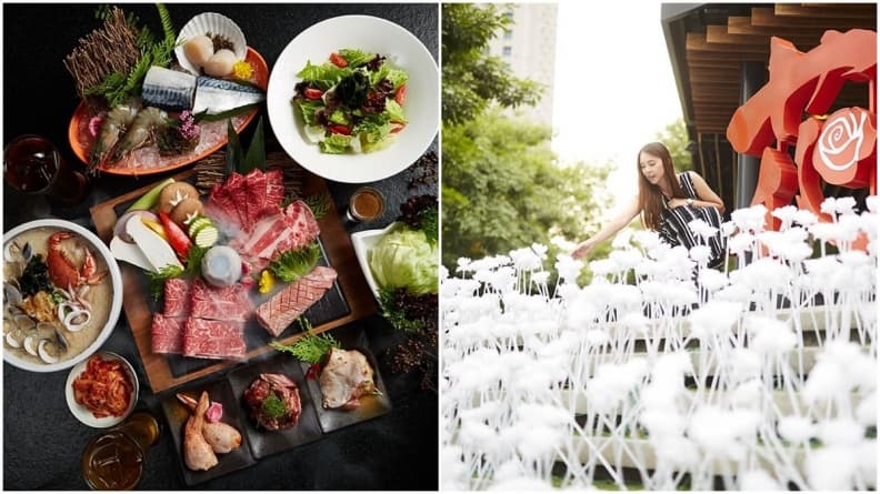 「這7天」來吃賺4000元！台中這家燒肉餐廳「買一送一」！必拍白玫瑰花海