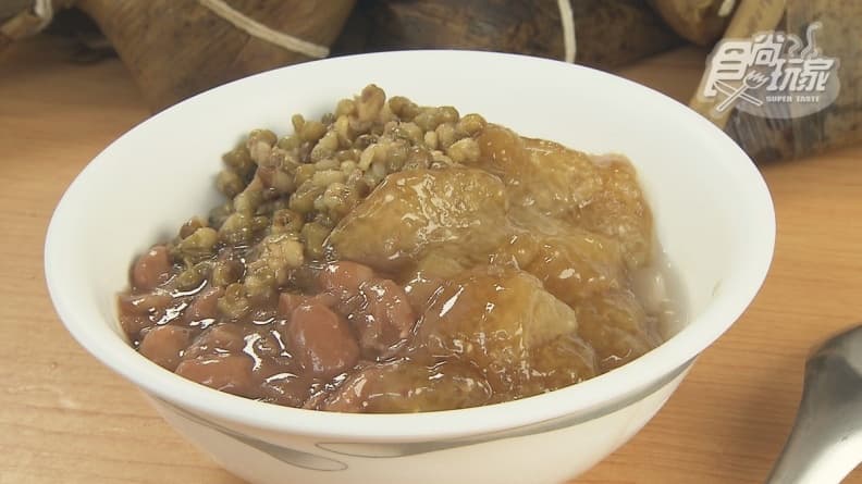 粽子變剉冰！粳粽冰加芋圓、鳳梨糖，雲林人一吃50年