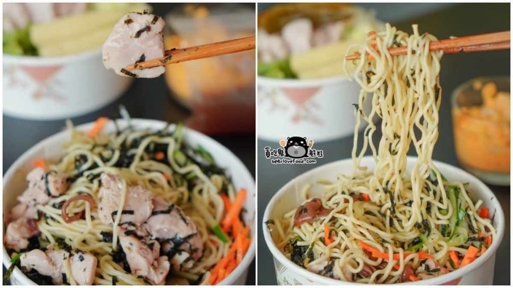 ６種配菜天天換！爆料涼麵必吃「剝皮辣椒＋舒肥雞」口味，再搭酥脆現烤甜甜圈太犯規
