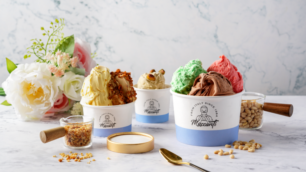 純正義大利冰淇淋，超過45種夢幻口味，Gelato、Sorbetto、優格，犒賞自己不需要理由！