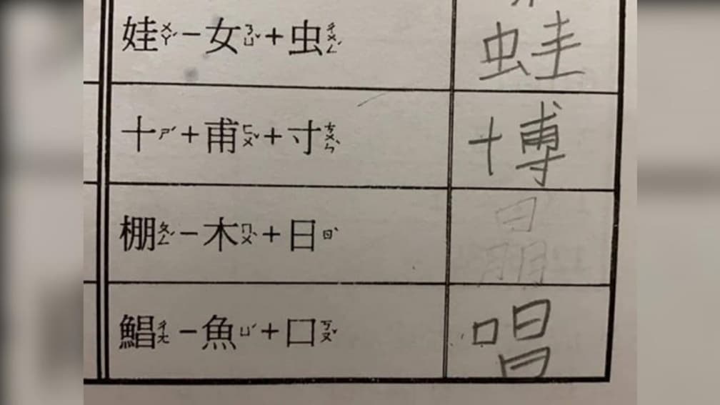 國小作業「棚–木+日」猜1字?考倒家長上網求助,釣出神人曝正解 國小作業「棚–木+日」猜1字?考倒家長上網求助,釣出神人曝正解