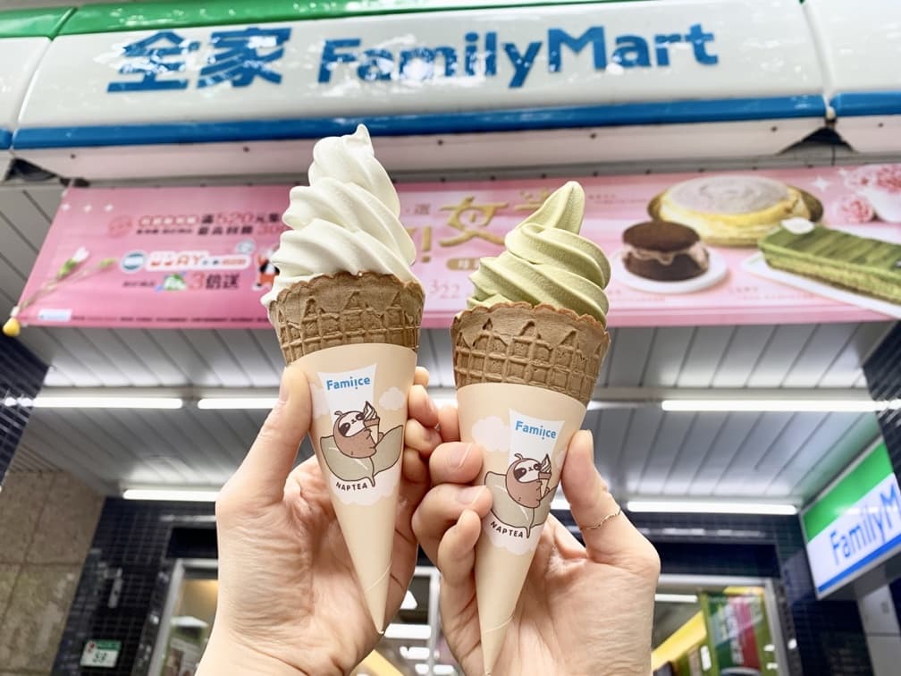 限時買一送一！全家ｘ「再睡５分鐘」霜淇淋３新口味，棉被四季金萱一口療癒