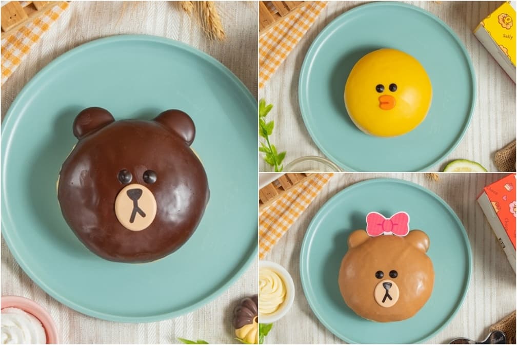 Mister Donut最萌「熊大甜甜圈」來啦！３款角色買６送３，再收超Ｑ實用周邊