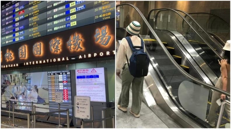桃園機場超短手扶梯引熱議!網友疑僅8、9個台階做啥用?內行人揭真相