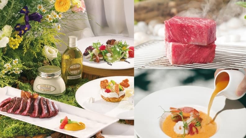 用餐就送歐舒丹！夏慕尼七夕「夢幻和牛套餐」３大好康，再抽鑽石對戒