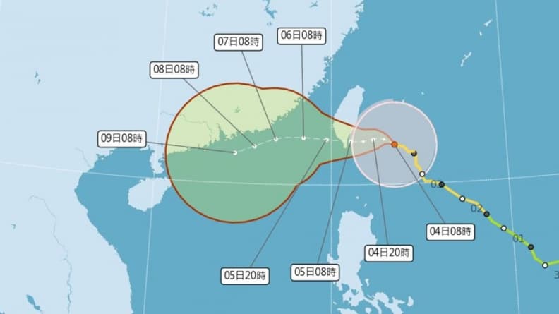 小犬變兇猛!8縣市大雨特報、陸警擴大至15縣市,明天3地停班停課機率高 小犬變兇猛!8縣市大雨特報、陸警擴大至15縣市,明天3地停班停課機率高