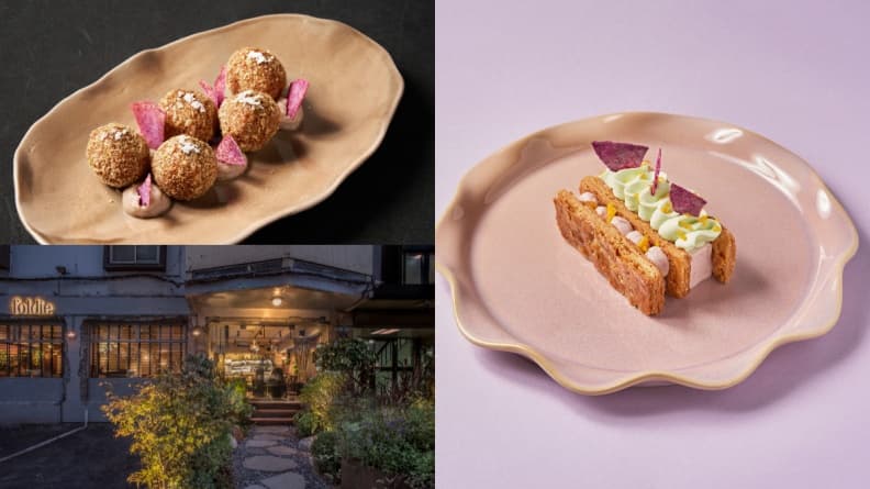 【新開店】蔬食料理也能很chill！東區巷弄神祕餐酒館把臭豆腐、芋泥鴨變西餐