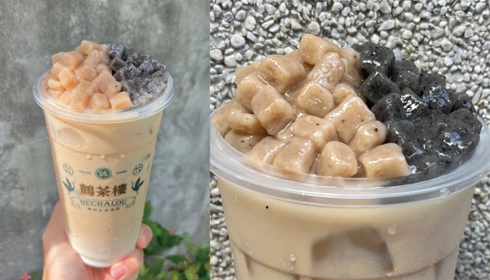 第2杯半價!鶴茶樓新品奶茶「花生粉角」吃得到花生粒,還有芝麻粉角 第2杯半價!鶴茶樓新品奶茶「花生粉角」吃得到花生粒,還有芝麻粉角