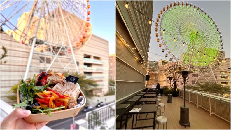 【新開店】每週只有３天！忠泰NOKE餐車超chill，爽嗑５款義料配摩天輪美景
