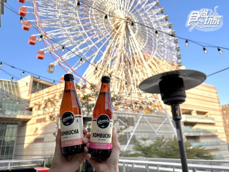 【新開店】每週只有３天！忠泰NOKE餐車超chill，爽嗑５款義料配摩天輪美景