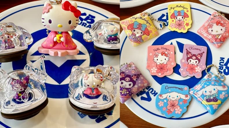藏壽司ｘ三麗鷗扭蛋「這天」開扭！和服Hello Kitty超Ｑ，必搶稀有櫻花凱蒂