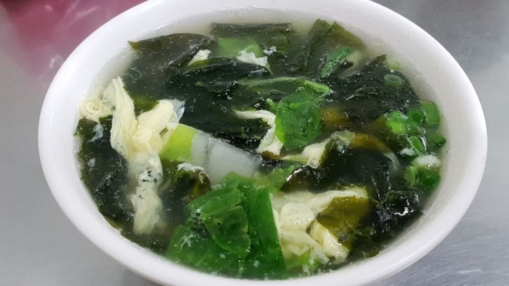 紫菜蛋花湯。（圖片來源：米寶麻幸福滿載）