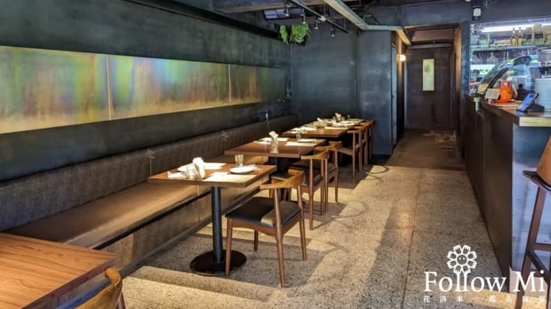 Oli餐酒館空間其實不算小。而且有一邊靠窗的位置。（圖片來源：花洛米一起去玩耍）