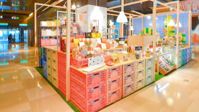 京站時尚廣時常也有期間限定的快閃店。（圖片提供：京站）