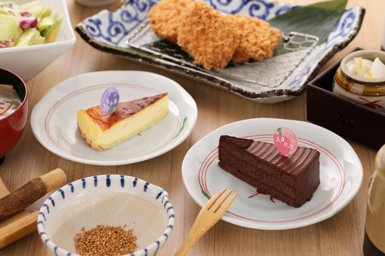 被甜點耽誤的豬排店。（圖片來源：靜岡勝政日式豬排）