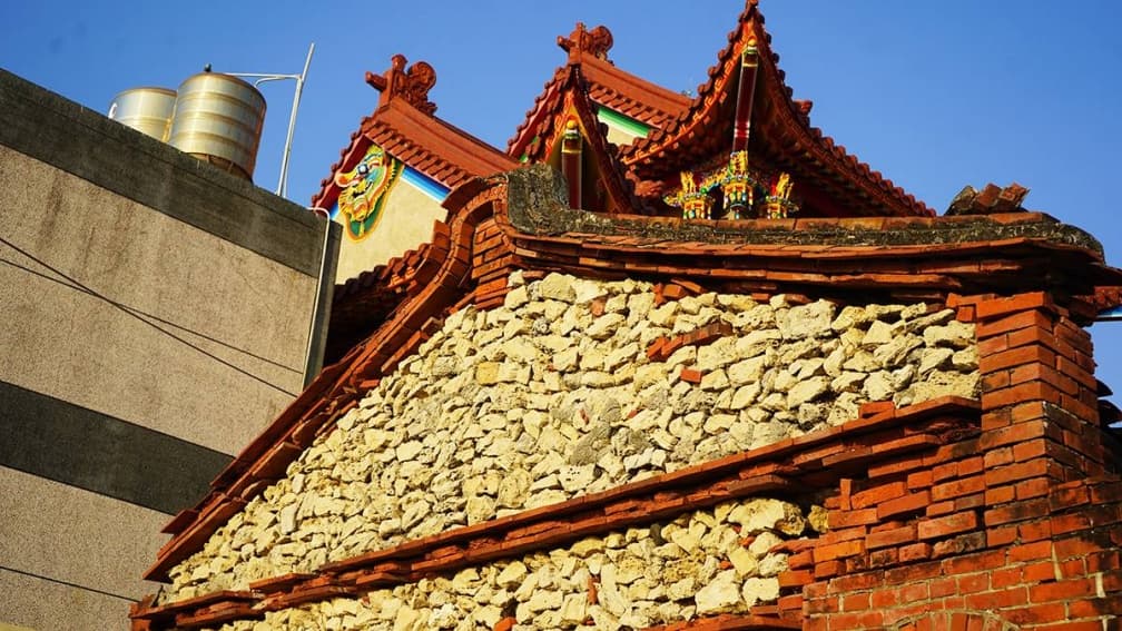赤崁古井附近的清水宮。（圖片來源：阿捷的打飯班）