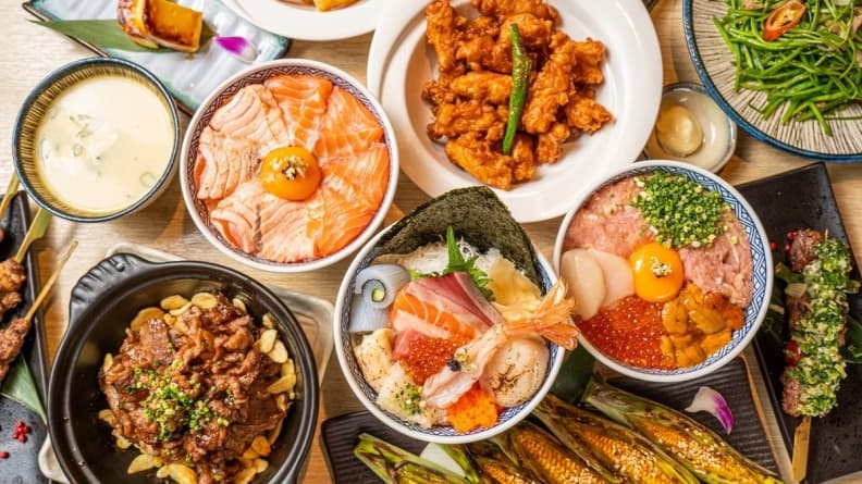 提供的餐點選項非常豐富。