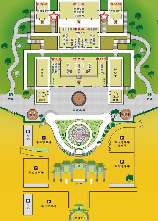 「寶湖宮天地堂地母廟」南投必玩景點！拍照、參拜、附近美食及順遊攻略