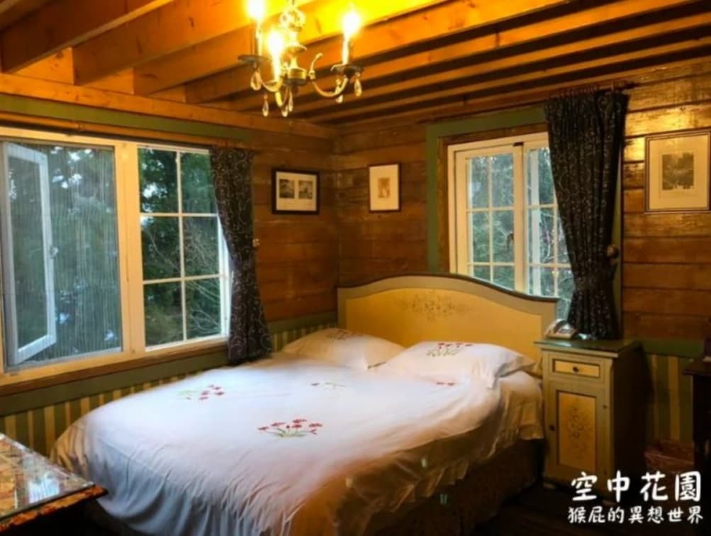 清境空中花園房間雖不大，但小巧溫馨。（圖片來源：猴屁的異想世界）