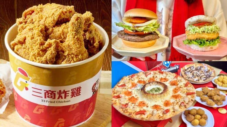 三商炸雞、摩斯漢堡買一送一! 5大速食「開工優惠」快收,必勝客披薩199元
