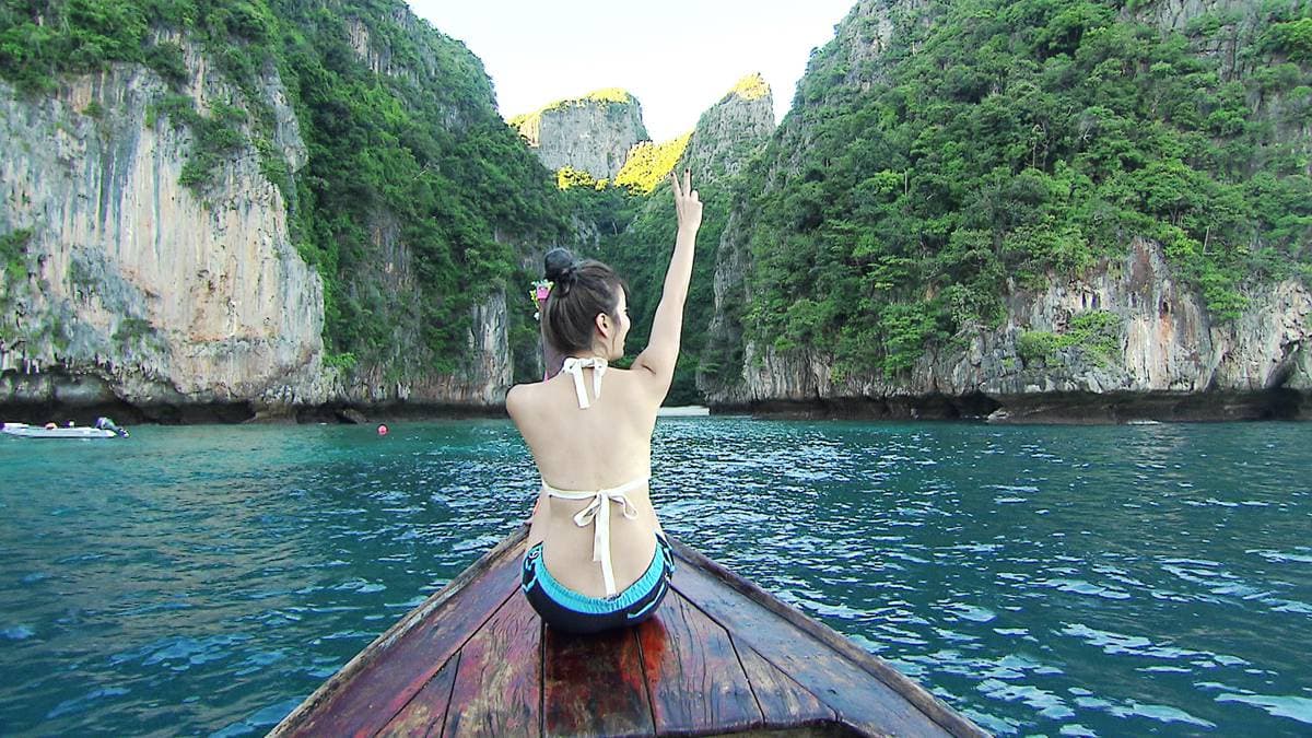 李奧納多踩過的白沙！小披披島絕美夢幻MAYA BAY