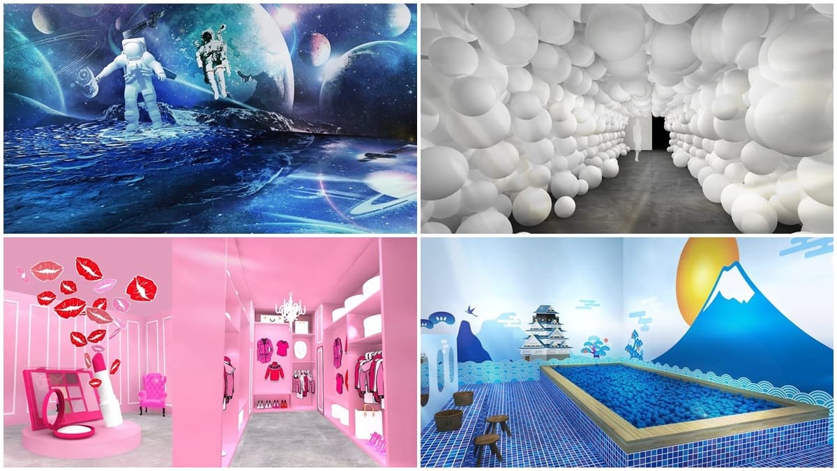週末鬆一下 台北電玩展 藍色小精靈展 戶外用品二手市集