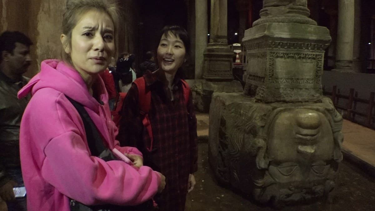 走進地下宮殿  巴鈺說這個奇景要反著看才對