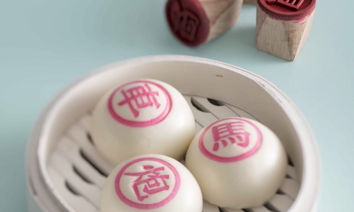 【新開店】萌系港點登台！玫瑰饅頭、烏龜叉燒包 2月開賣