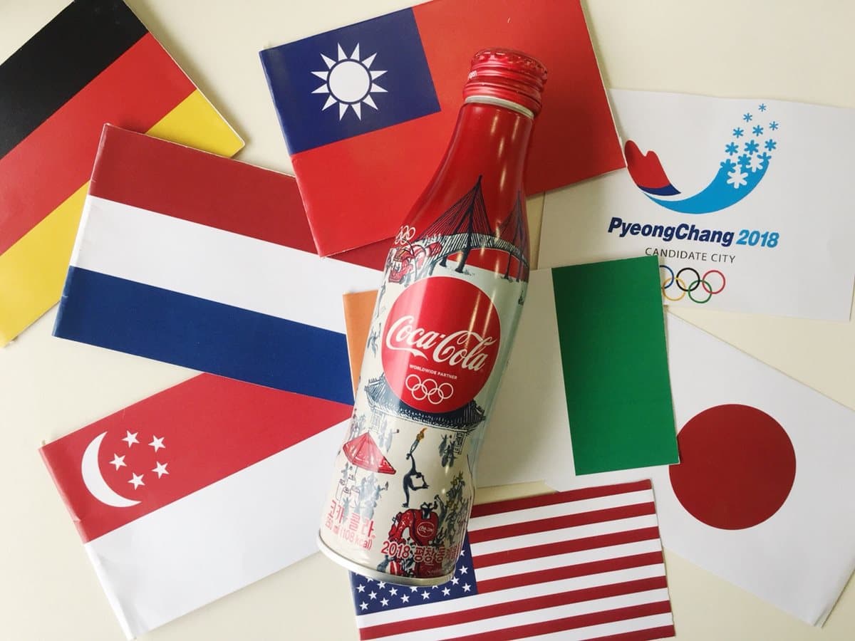 可樂迷手刀衝！搶「平昌冬季奧運」可口可樂限定版