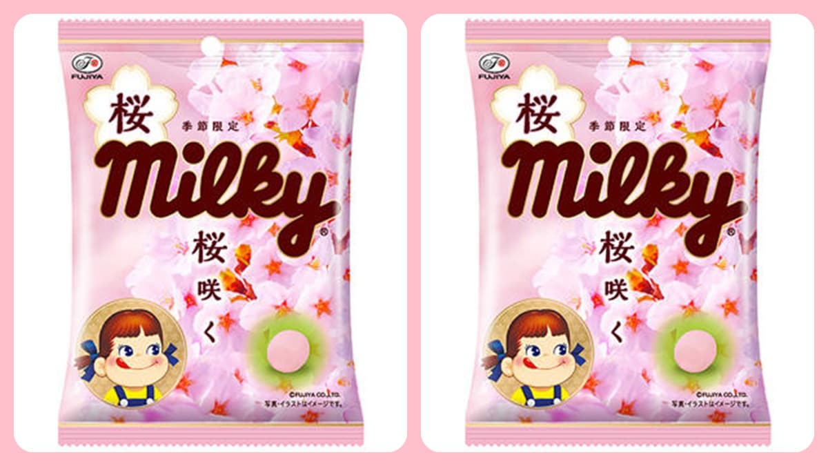 櫻花限定款！2018春天必吃的不二家糖果系列