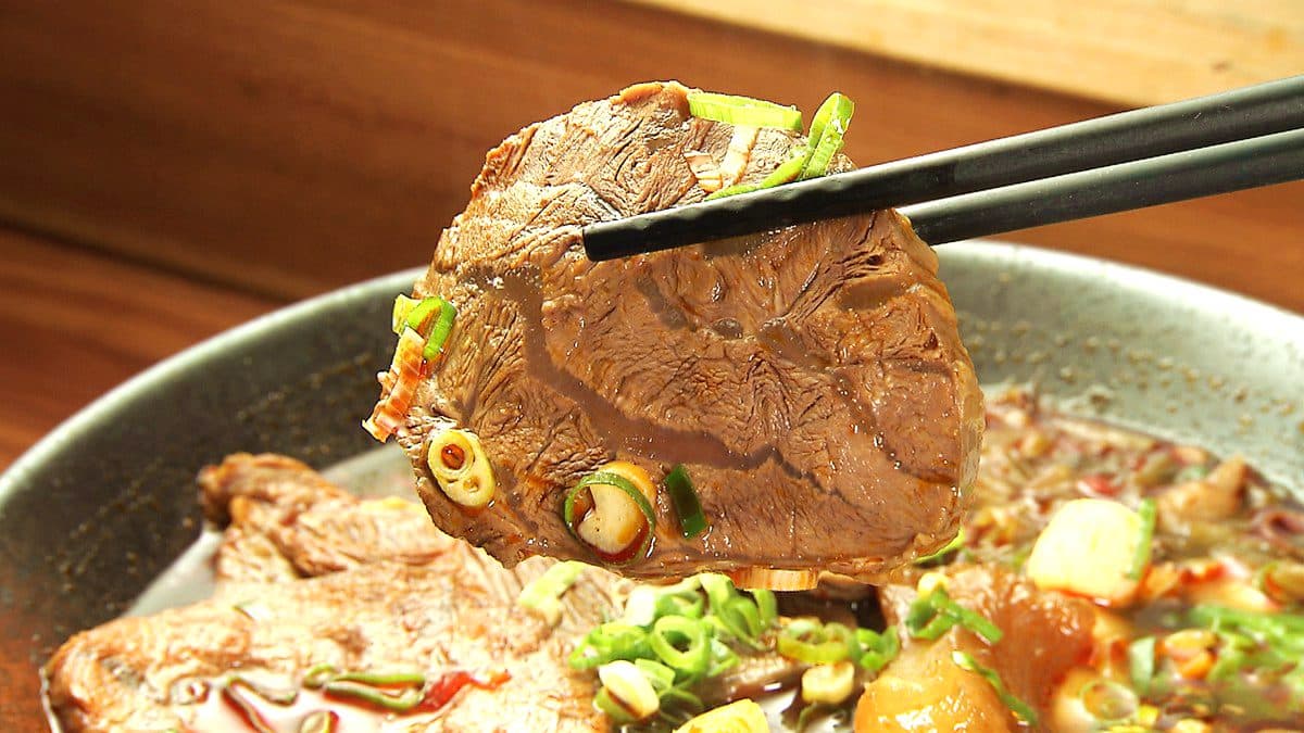 加了干貝的牛肉麵！每天只賣2小時真的極度限量