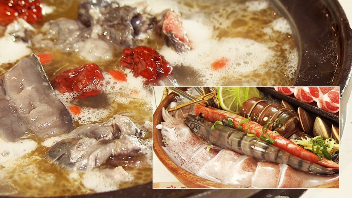 烏骨雞燒酒鍋？龍蝦海陸鍋？要選哪個好掙扎