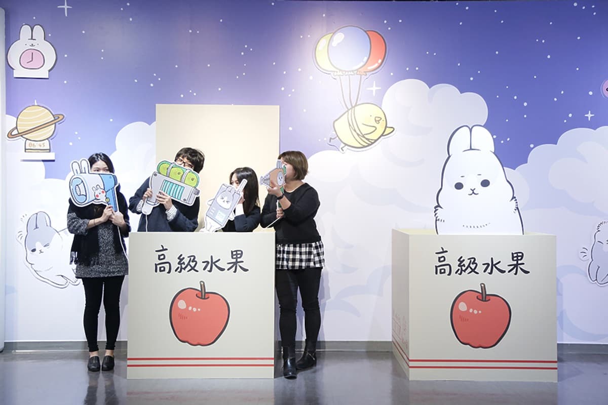 LINE明星變身太空人！逛免錢特展 下載限量貼圖