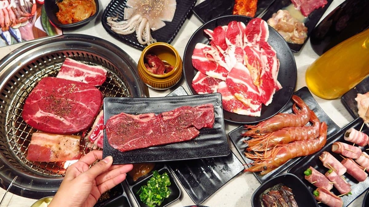【新開店】超狂燒肉放題！比臉大安格斯牛排599任你吃