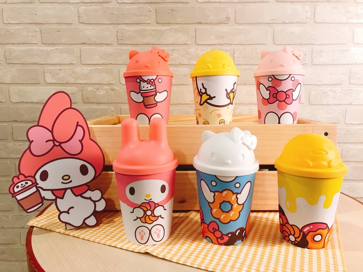 凱蒂貓、蛋黃哥6款造型飲料杯  限量免費大放送