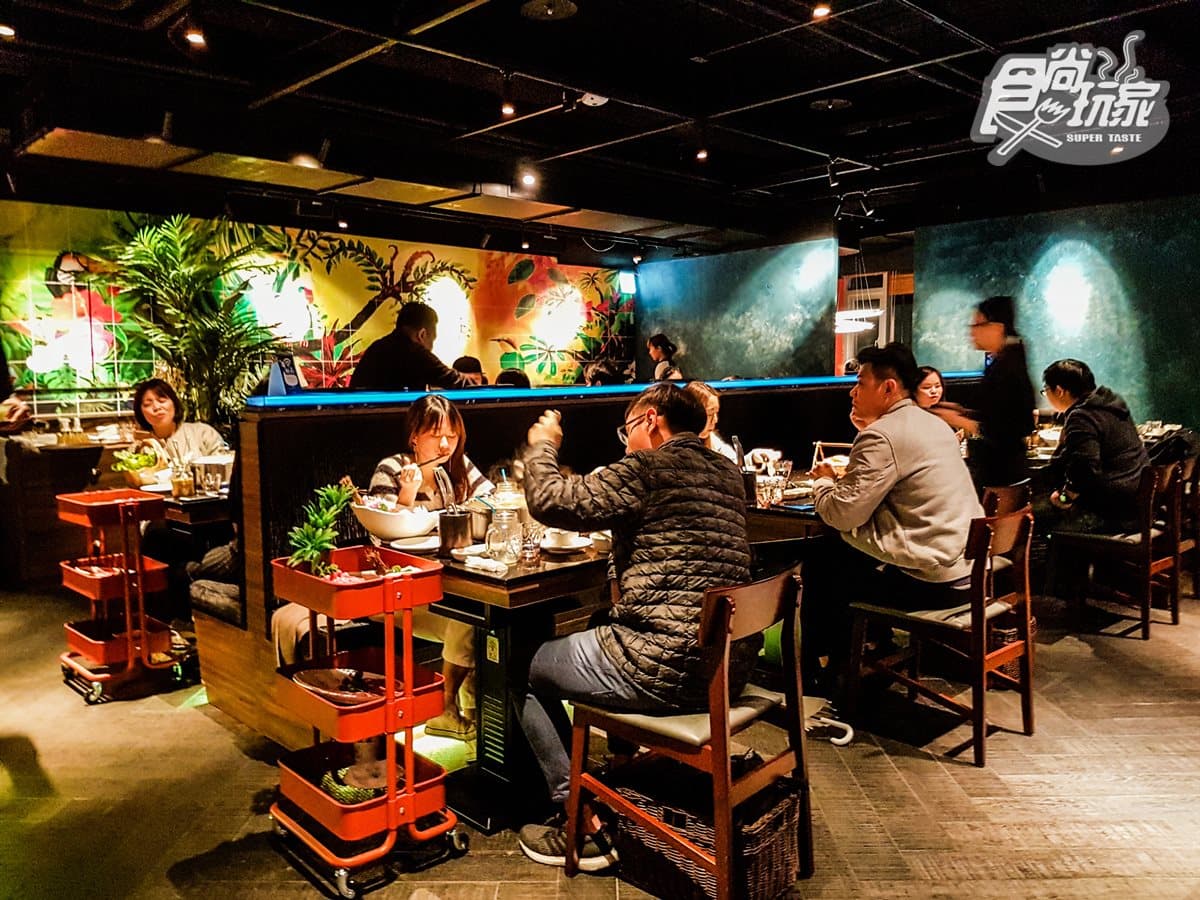 【新開店】泰拳蝦餅、煙花豆腐！ 泰式鍋物店主打「叢林風」