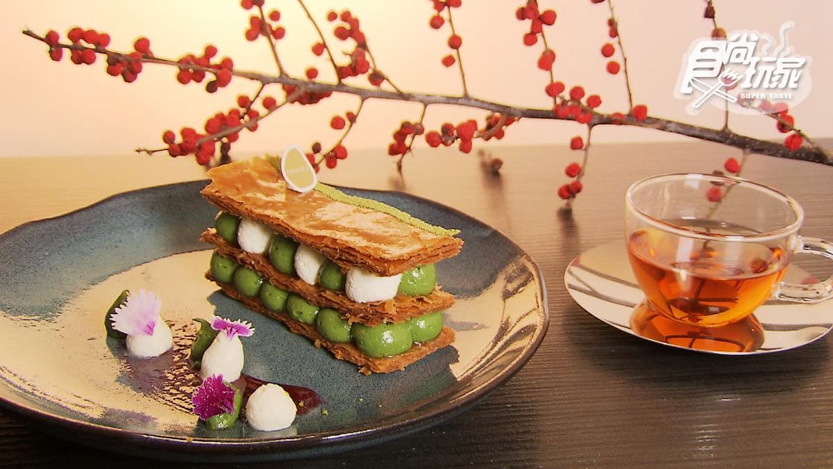 超夢幻甜點！「抹茶橙花千層」3個願望一次滿足，「貓眼」神祕又多變