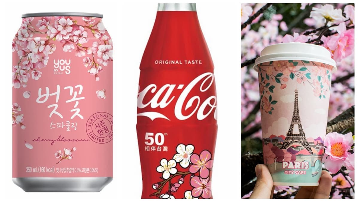 史上最強「櫻花潮」！5大櫻花門市狂推50種限定商品