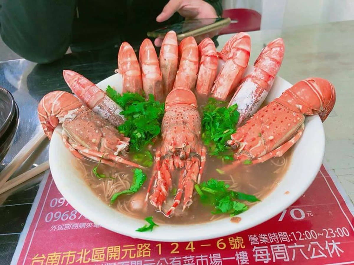 台南好狂！超痛風「天使紅蝦麵線」好想點一碗